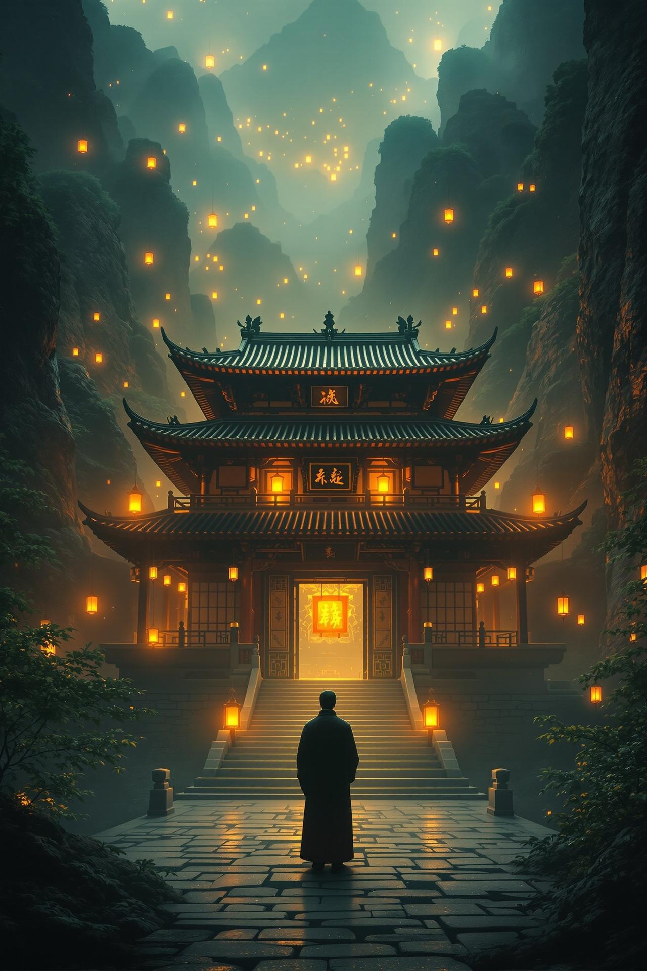 欢娱影视独家呈现电影《古刹秘案》高清海报,古装悬疑巨制